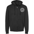 thumbnail image 3 of Fire Dept. Fire Rescue Full Zip Hoodie Firefighter Warm Double Side Hooded Zipper Sweatshirt for Men & Women (Black, XX-Large), 3 of 11