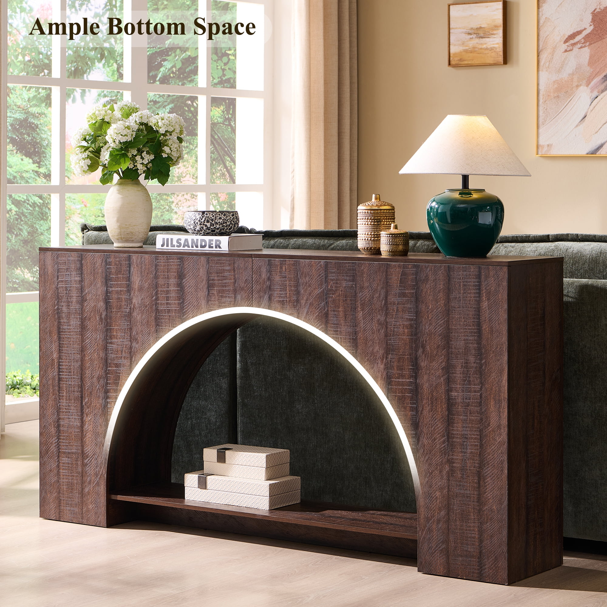 SinCiDo Console Table, Modern Entryway Table for Living Room Foyer and Corridor