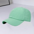 thumbnail image 2 of SAWOBUUN Kids Quick Dry Sport Baseball Cap Athletic Mesh Lightweight Breathable Sun Hats for Outdoor Activity, 2 of 6