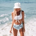 thumbnail image 4 of Sombreros de pescador para mujeres, sombreros de playa para el sol, adolescentes, niñas, gorras de pescador de ala ancha de verano con UPF 50+, 4 of 7