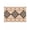 Brown, variant on White Black Boho Sun Shade Sail 6.5'x10' Rectangle Outdoor Shade Canopy, Southwest Ethnic Abstract Geometric Porch Shades Outdoor Sun Blocking Screen, Sunshade Cloth Covers for Patio/Deck/Garden