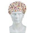 thumbnail image 1 of Women Scrub Cap Unisex Nurse Adjustable Cotton Reuseable Surgical Hats, 1 of 5