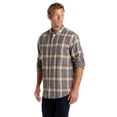 thumbnail image 6 of Frontier Threads Men's Long Sleeve Button Down Traditional Plaid Flannel, 6 of 6