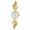 Gold, variant on Fashion Metal Strap Women Watch, Explorer's World Cartography Fabric Timepiece Quartz Watch Metal Strap Sexless Simple Business Watch