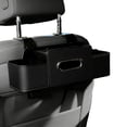 thumbnail image 1 of Organizador 3 en 1 para asiento trasero de coche, multifuncional, con 2 portavasos, caja de pañuelos y ganchos para teléfonos, aperitivos, bebidas y bolsos., 1 of 8