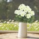 thumbnail image 2 of Hortensias artificiales, decoraciones para interiores y exteriores, geranio y begonia artificiales, 2 of 6