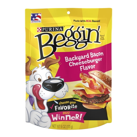 Beggin’  Dog Snacks, 6 oz. Pouch - Voting Flavor Challenge