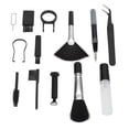 thumbnail image 1 of Kit De Limpieza Electrónica, Eyector De Tarjetas, Auriculares, Herramientas De Limpieza, Elimina El Polvo, 6 Cepillos Con Caja De Almacenamiento Para Teclado, 1 of 7