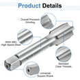 thumbnail image 4 of Uxcell 3pcs Hand Tap Set 7/8"-14 UNF Taper/Plug/Bottom Thread Tapping Tools HSS6542, 4 of 7