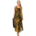 thumbnail image 5 of Sakkas Starlight Caftan Tank Dress / Cover Up - Army Green - One Size, 5 of 5