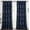 Blue, variant on Grey Blackout Striped Pattern Curtains for Living Room 84 inch Long 2 Panels Set, Noise Reducing Thermal Insulated Wave Line Foil Print Bedroom Drapes for Patio Sliding Glass Door (52 x 84)