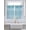 Teal, variant on Teal Blue 2 Panel Kitchen Curtains for Windows, Modern Abstract Art Ombre Striped Bathroom Privacy Curtain, Home Décor Window Treatment for Bedroom/Living Room 55"x45"