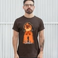 thumbnail image 3 of Tee Hunt Adorable Dorkie in Glasses T-shirt I Love My Pet Toy Dog Owner Men's Tee, Brown, Medium, 3 of 5