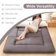 thumbnail image 7 of Lovote 4" Thick Floor Mattress - Japanese Futon Tatami Pad, Roll-Up Sleeping Mat for Guest/Bedroom, 7 of 7