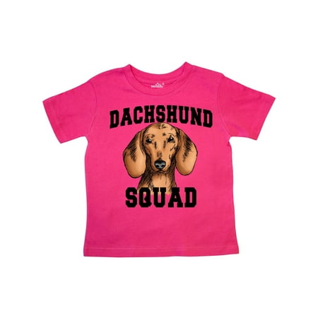

Inktastic Dog Dachshund Squad Gift Toddler Boy or Toddler Girl T-Shirt