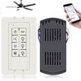 thumbnail image 1 of Kit de control remoto inteligente WiFi para ventilador de techo Prichor, 3 velocidades, regulador de intensidad, 1 of 7