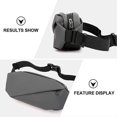 thumbnail image 5 of Outdoor Waist Bag for Storage Use 1Pcs Grey Stylish Men's Chest Bag, 5 of 5