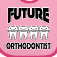 thumbnail image 4 of Inktastic Future Orthodontist Baby Boys or Girls Baby Bib, 4 of 4