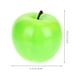 thumbnail image 3 of KAKOWELY 10 manzanas artificiales verdes para decoración de fiestas, accesorios de fotografía (manzanas artificiales), 3 of 4