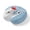 Gray Blue, variant on Neck Pillow Ergonomic Memory Foam U Shaped Pillows,Watercolor Yellow Daffodils Bouquet Soft Portable Neck Head Support Cushion Pillow for Travel Airplane Car Office Use,Spring Flower