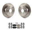thumbnail image 1 of Transit Auto Rear Disc Brake Rotors and Ceramic Pads Kit for Car Toyota Matrix Pontiac Vibe K8A-100780, 1 of 11