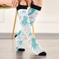 thumbnail image 5 of GZHJMY Shark Compression Socks for Men & Women Knee High Stockings for Running, Sport, Hiking & Travel, 5 of 7