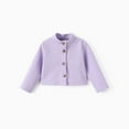 thumbnail image 4 of PatPat Baby Girl Clothes Dress and Jacket Set Baby Girl Gifts Purple Party 1st Birthday Tutu Dress 9-12 Months, 4 of 11
