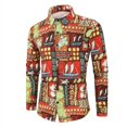 thumbnail image 1 of Camisas de manga larga con estampado 3D vintage para hombre, blusas hawaianas frescas e informales con solapa, camisas elegantes para hombre, camisas con botones para hombre, 1 of 6
