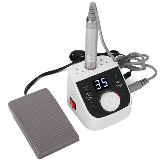 Electric Nail Drill Nail Drill Machine Electric Nail Drill 35000RPM Nail Art Grinding Machine Manicure Grinding Device 100-240VUS Plug 100-240V ANGGREK Otros