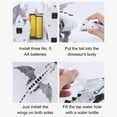 thumbnail image 6 of ABPWLY Toys Children's Dinosaur Light Up Walking Toy with Sound and Spray Mechanical Dinosaur Model for Kids Boys Gift Gifts, 6 of 7
