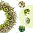 thumbnail image 2 of Unique Bargains Eucalyptus Wreaths for Front Door Artificial Decorations Wreaths Pink, 2 of 7