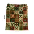 thumbnail image 3 of Fmbmuo Christmas Wreath Printed Throw Blanket , Gift Soft Cozy Warm Decorative , For Sofa Couch Bed Home Holiday Decoration, 3 of 7