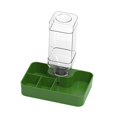 thumbnail image 4 of Comedero para reptiles, cuenco de agua, accesorio para terrario, estación de alimentación, dispensador automático de agua, bebedero para tortugas y Verde Pequeño, 4 of 8