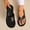 Black, variant on YOUYEDIAN Womens Sandals Summer Beach Shoes 2026 Wide Non Slip Slip on Slippers Comfortable Open Toe Orthopedic Sandals (White)