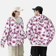 thumbnail image 6 of Balery Orchids Flowers Men's Women's UPF 50+ Sun Protection Lightweight Hoodie Performance Long Sleeve Shirt for Fishing Running-XX-Large, 6 of 9