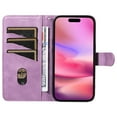 thumbnail image 4 of Phone Case for iPhone 16 Plus Magnetic PU Leather Card Slots Durable Wallet Cover, 4 of 5