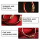 thumbnail image 3 of Pulsera de madera natural, estilo étnico, estilo vintage, redonda., 3 of 8