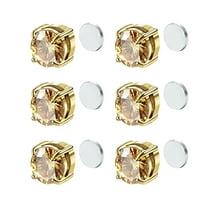 Magnetotherapy Earrings Non Piercing Ear Acupressure 3 Pairs Set For Men And Women Alternative