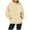 Beige, variant on Women's Casual Fashion Print Hooded Long Sleeved Hoodie With Pocket Top
