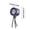 Gray, variant on Cadancy Portable Mini Fan with Flexible Tripod, Rechargeable Battery Operated Cooling Device, Adjustable Air Blower Digital Display Compact Personal Cooler for Travel Outdoor Camping