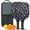 Pioneer Flower Floral-1, variant on Pickleball Paddles Set,Pioneer Flower Floral Print Pattern Fiberglass Surface Pickleball Racket Set with 2 Indoor Outdoor Pickleball Balls and Pickleball Bag,Pickle-ball Equipment