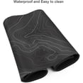 thumbnail image 5 of Large Gaming Mouse Pad Topographic Map Lines Contour Geographic PC Computer Keyboard XXL Mouse Mat Desk Pad Non-Slip Desk Mat for Home Office Gaming Work, 35.5 X 16 in, 5 of 6