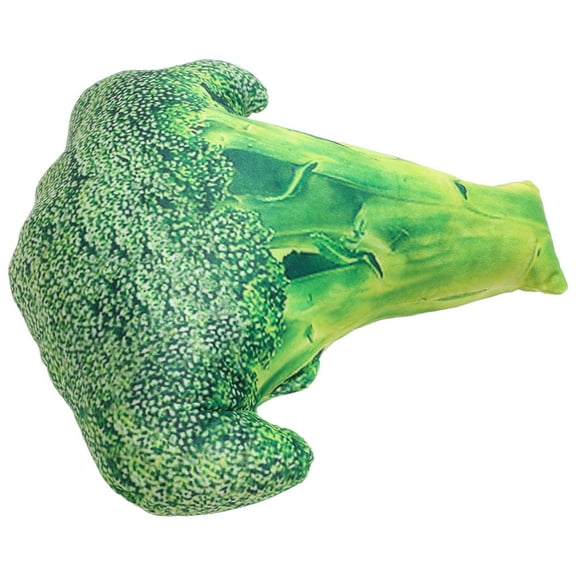 UPOUART Soft Plush Broccoli Pillow for Kids and Home Use Creative Realistic Design PP Cotton 12.5 inches