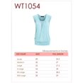 thumbnail image 7 of Made by Johnny Women's Solid Short Sleeve Sweetheart Top M BLACK, 7 of 7