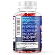 Kids Probiotic Gummies - Natural Immune Support & Digestive Health Supplement - Daily Chewable Probiotic for Children & Toddlers Ages 4+ Vegan, Gluten & Dairy Free - Berry Flavored - 120 Gummies