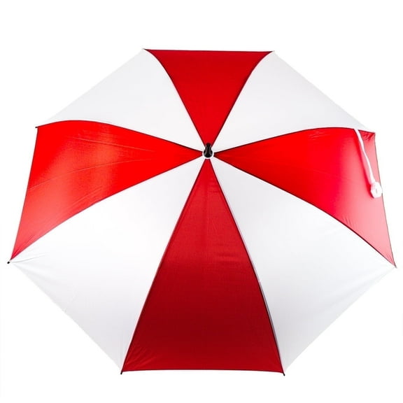 JP Lann Player Supreme Golf Umbrella 62" Red / White Single Canopy