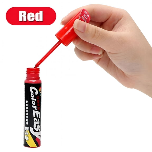 BANIRO Red Car Paint Repair Pen Scratch Remover Touch Up Coat Applicator Fix Tools