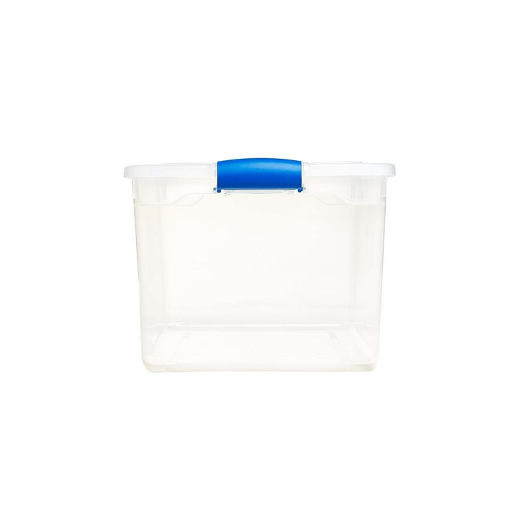 Homz 66 Qt Clear Storage Organizing Container Bin with Latching Lids, (2  Pack), 1 Piece - Ralphs