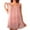 Pink, variant on JSGEK Women's Mesh Sheer Floral Lace Slip Dress Nightgowns and Thong Lingerie Set Black XL