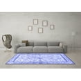 thumbnail image 3 of Ahgly Company Indoor Rectangle Persian Blue Traditional Area Rugs, 2' x 3', 3 of 4